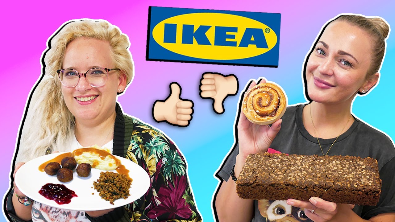 IKEA FOOD TEST! 24H nur Ikea Essen