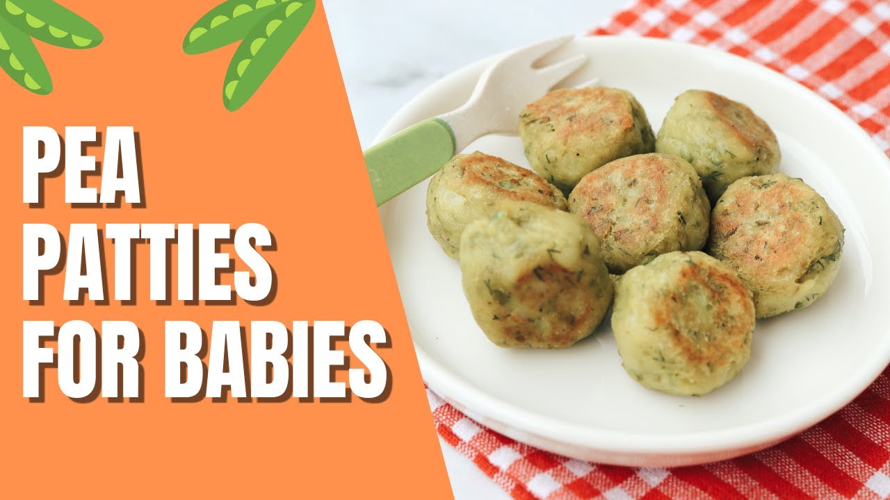 Green Peas Patties || Peas Patties Recipe for Babies || Pea Fritters