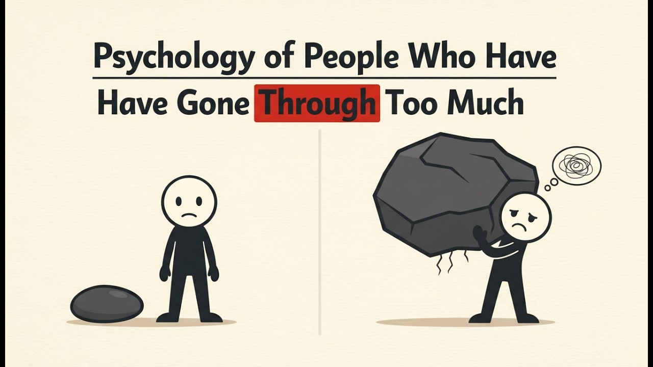 Psychology of People Who Have Gone Through Too Much