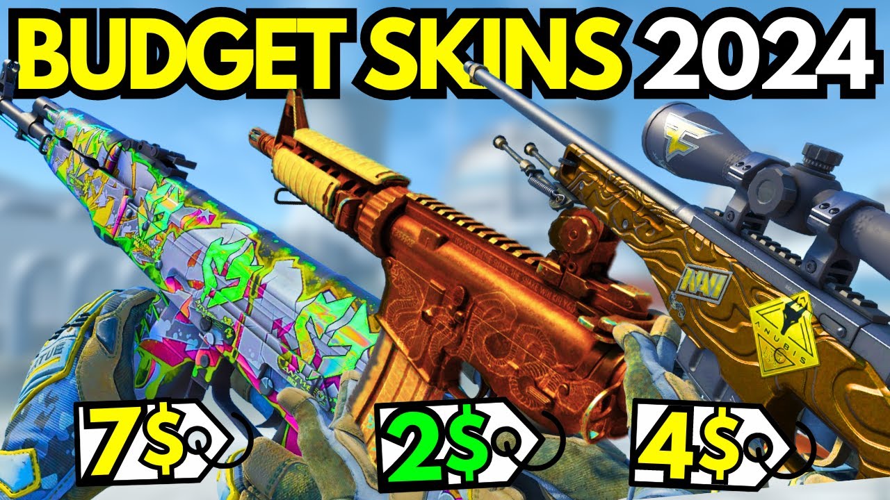 BEST Budget CS2 Skins RIGHT NOW (Under $10 CHEAP CS2 Skins 2024)