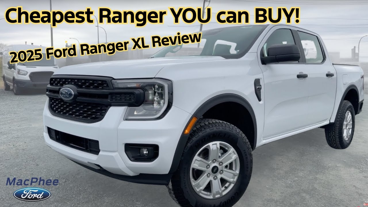 Самый дешёвый Ranger, который вы можете купить! Обзор Ford Ranger XL 2025 года