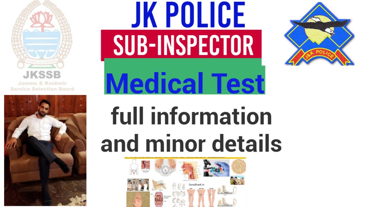 Medical test with all minor details for Jkssb-Si exam