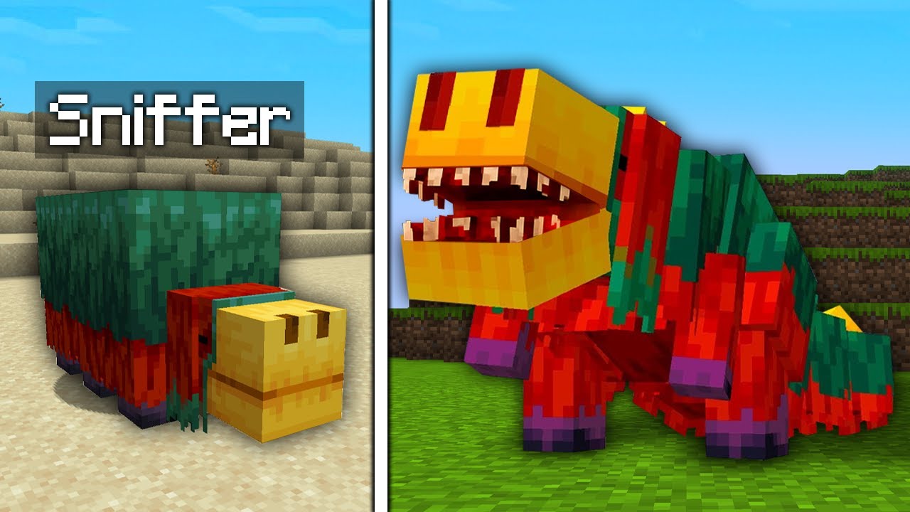 J'ai refait les Mobs de Minecraft en version Mutant !!