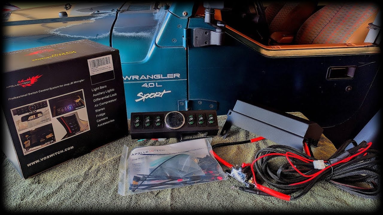 Episode 312 - Jeep Wrangler Apollointech Switch Pod Installation and Review.