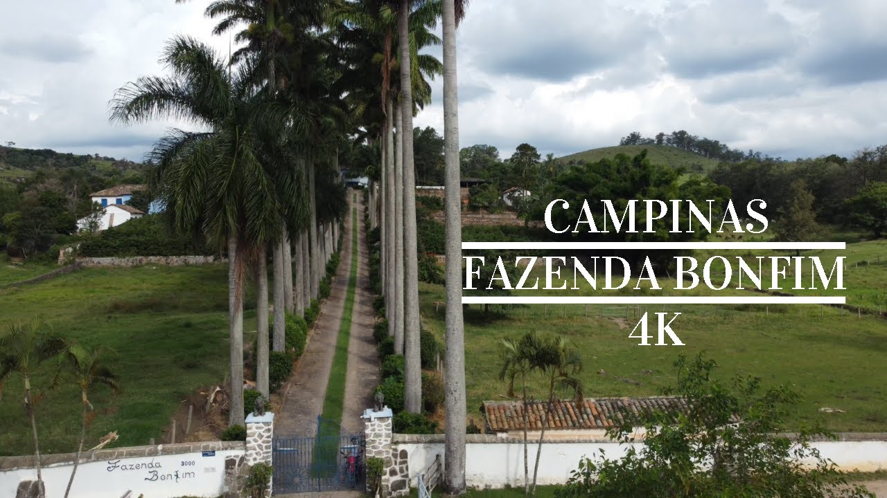 Drone 4K Fazenda Bonfim em Campinas SP