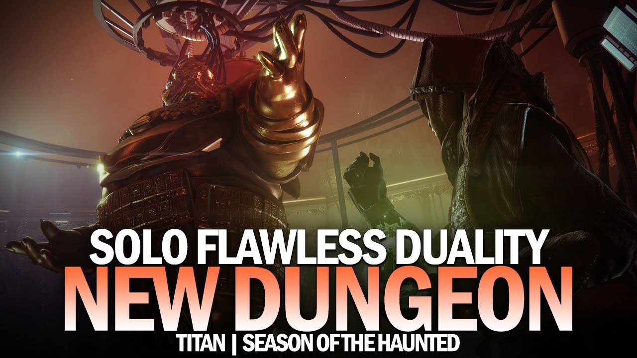 Solo Flawless Duality Dungeon (Titan) [Destiny 2]