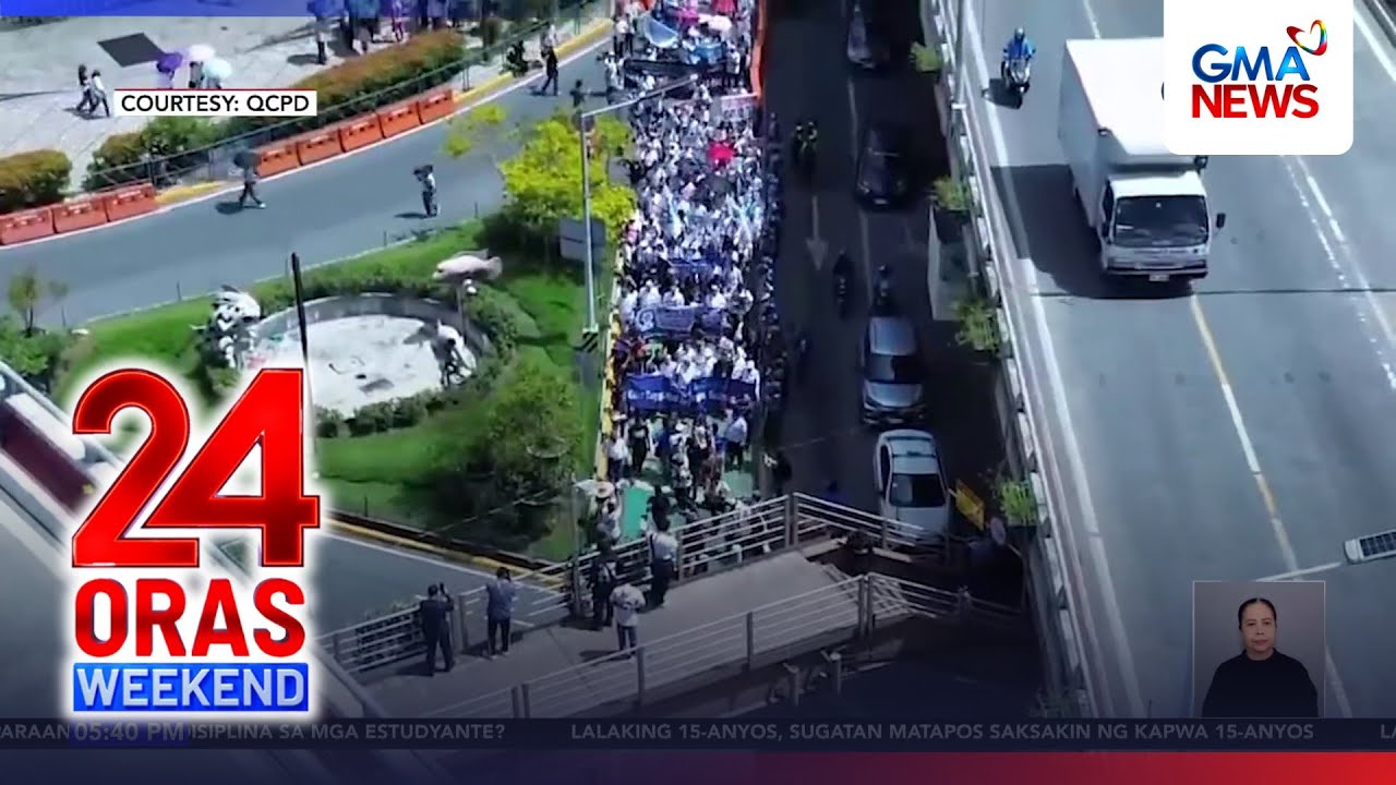 Paglaban sa katiwalian at political dynasty, panawagan sa &ldquo;white ribbon&rdquo; march | 24 Oras Weekend