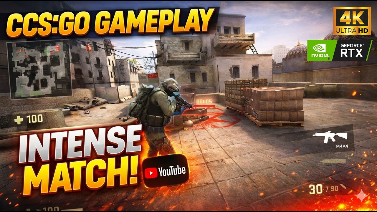 Counter-Strike: Global Offensive &ndash; Realistic Tactical Gameplay! #gameplay #counterstrike #csgo #cs2