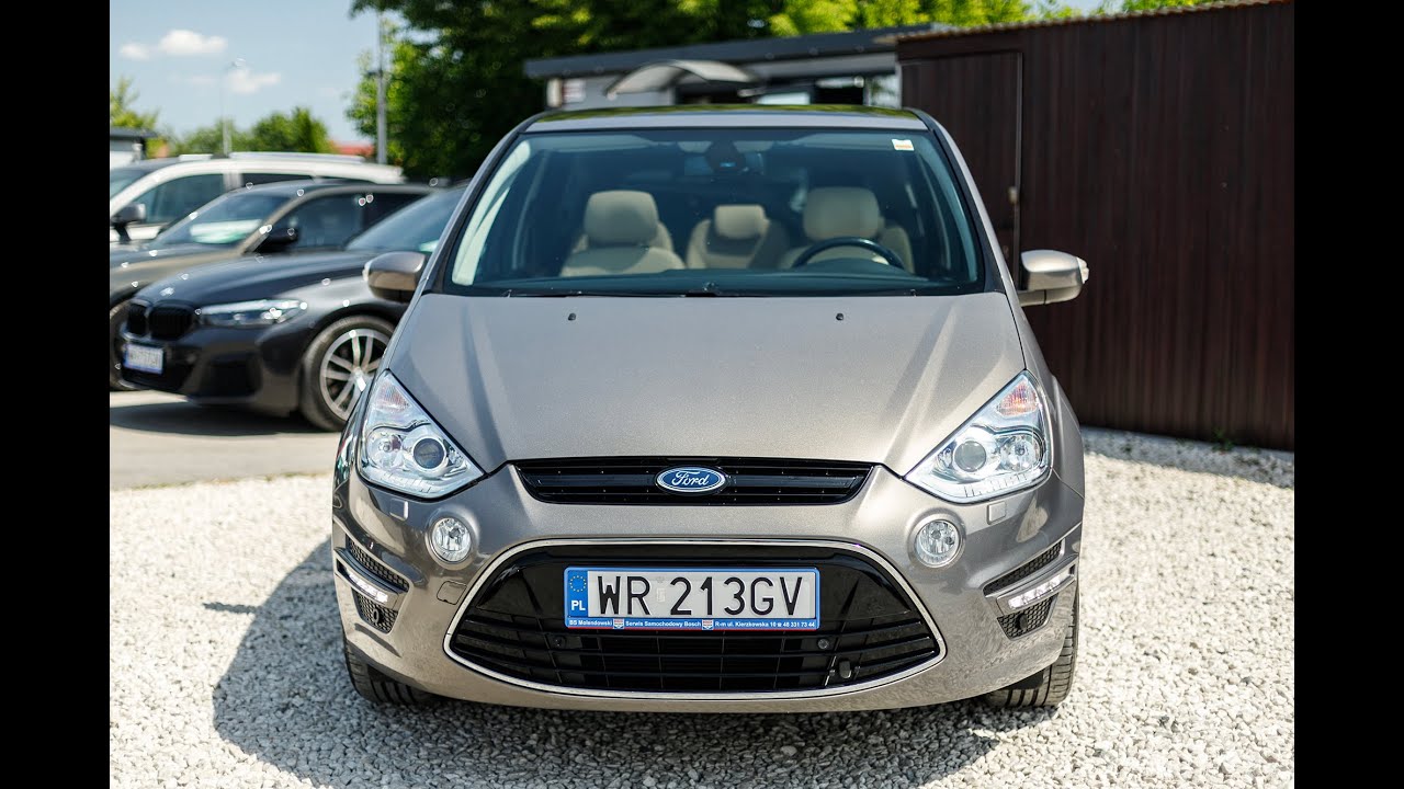 Ford S-Max 2012 2.0 benzyna 145KM 7 os&oacute;b navi Led BiXenon