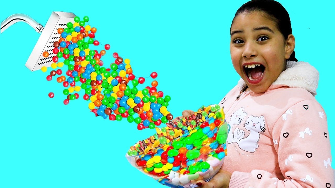 مرام والدش السحري !! Pretend Play Magic Shower