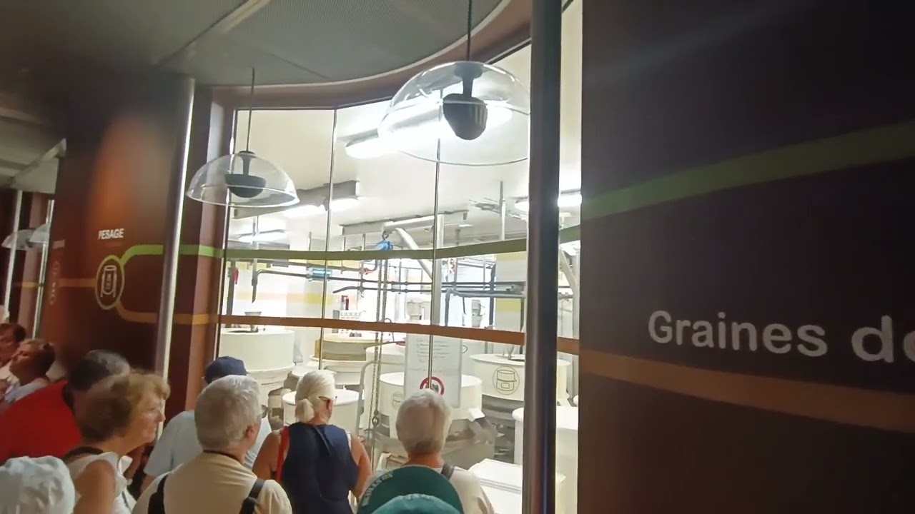 Visite de la moutarderie Edmond Fallot à Beaune.