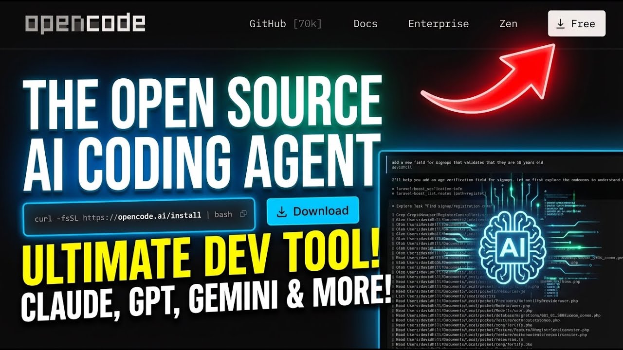 OpenCode Review - The BEST coding agent