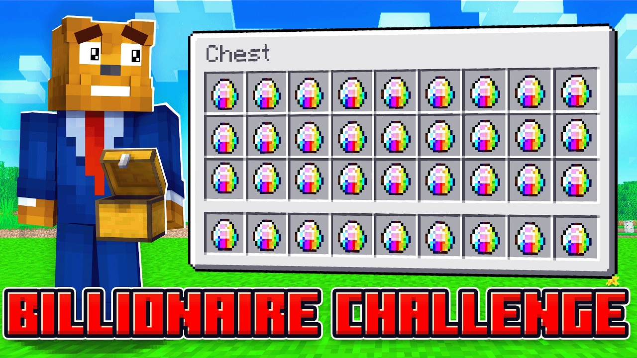 Minecraft BILLIONAIRE Challenge