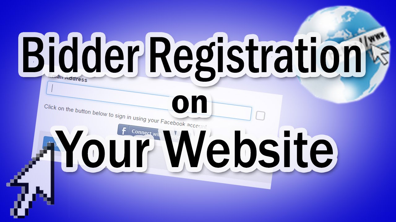 Setting Up Bidder Registration