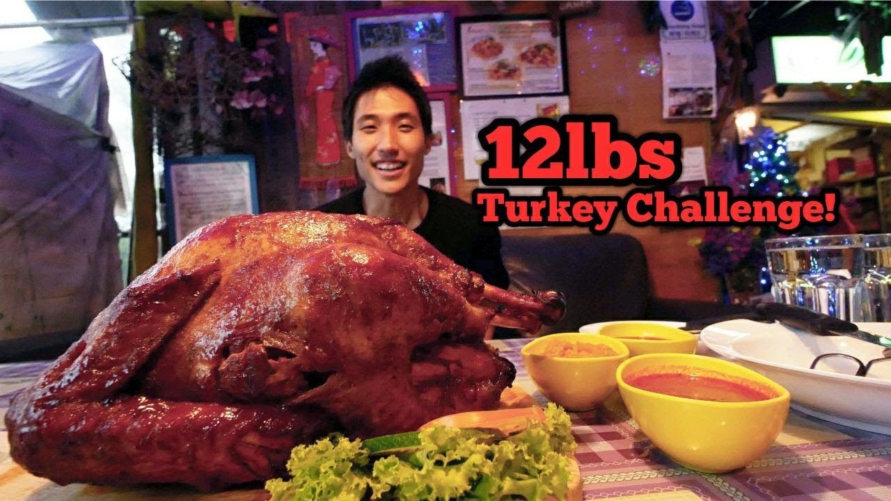 12lbs Salted Egg Turkey Challenge!