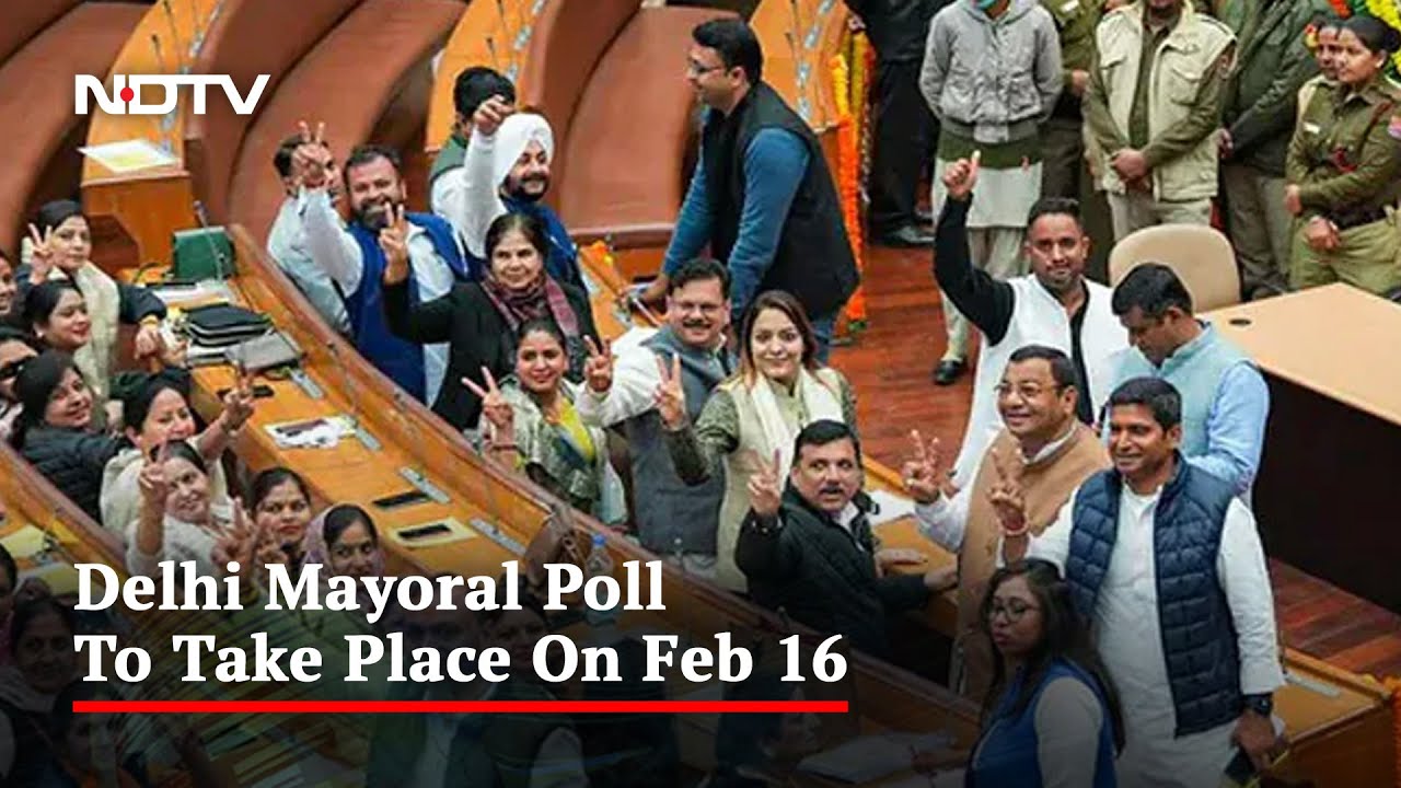Delhi Mayor Election On Thursday, Was Stalled Thrice Due To AAP-BJP Fight