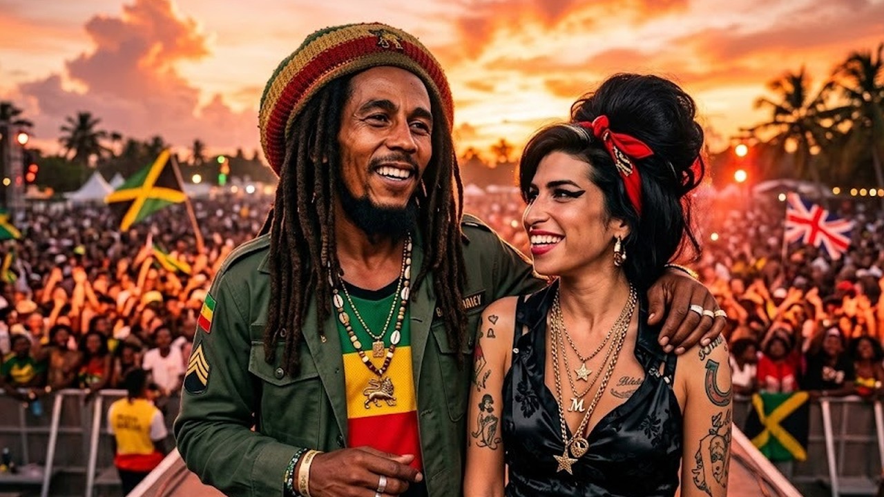 Bob Marley & Amy Winehouse - Coastal Echo 🔊| Reggae Blues Pop Mix Vibes 2026