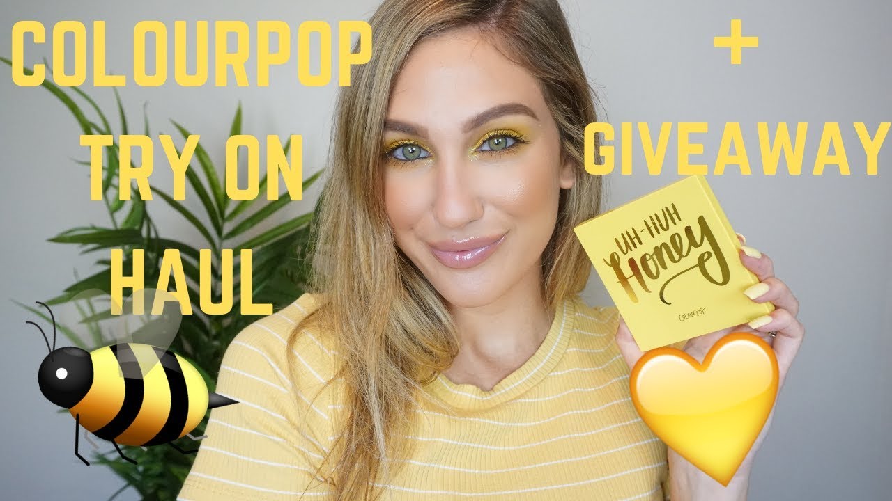 COLOURPOP UH HUH HONEY FIRST THOUGHTS + GIVEAWAY!