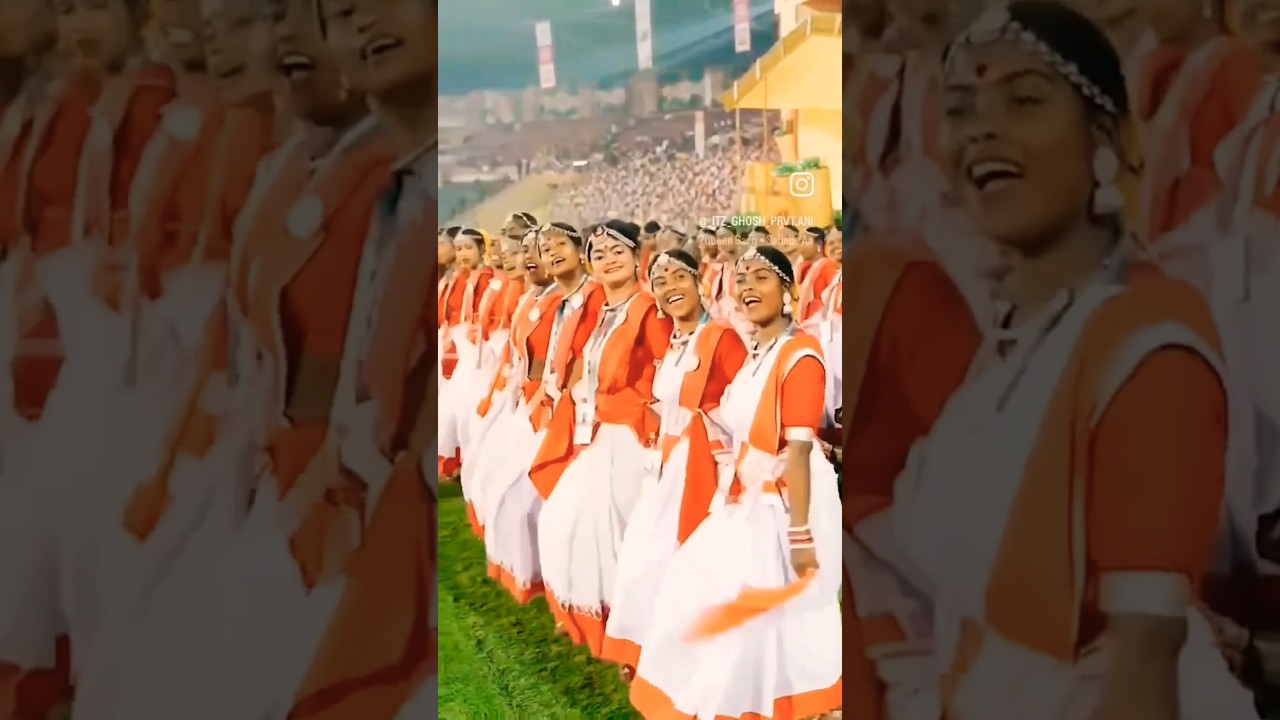Jharkhandi culture with traditional dress #nagpuri #kalpanasoren #hemantsoren #adivasisong #dance