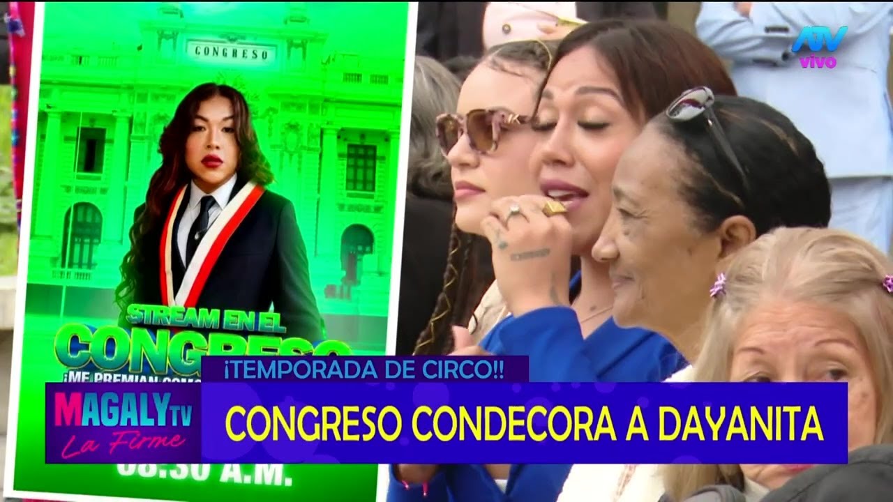¡Circo en el Congreso! Dayanita y los otros personajes de 'Chollywood' que fueron condecorados