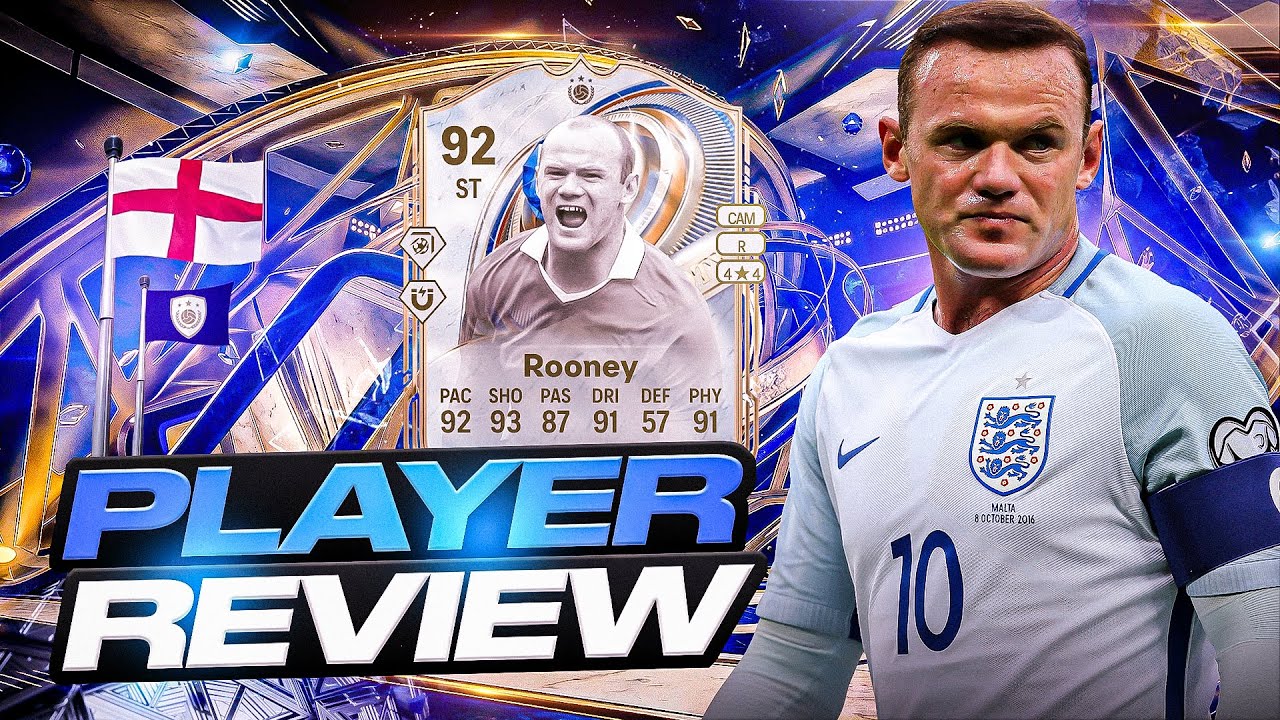 92 КОМАНДА ГОДА: ИКОНА РУНИ - ОБЗОР ИГРОКА EA FC 26 ULTIMATE TEAM