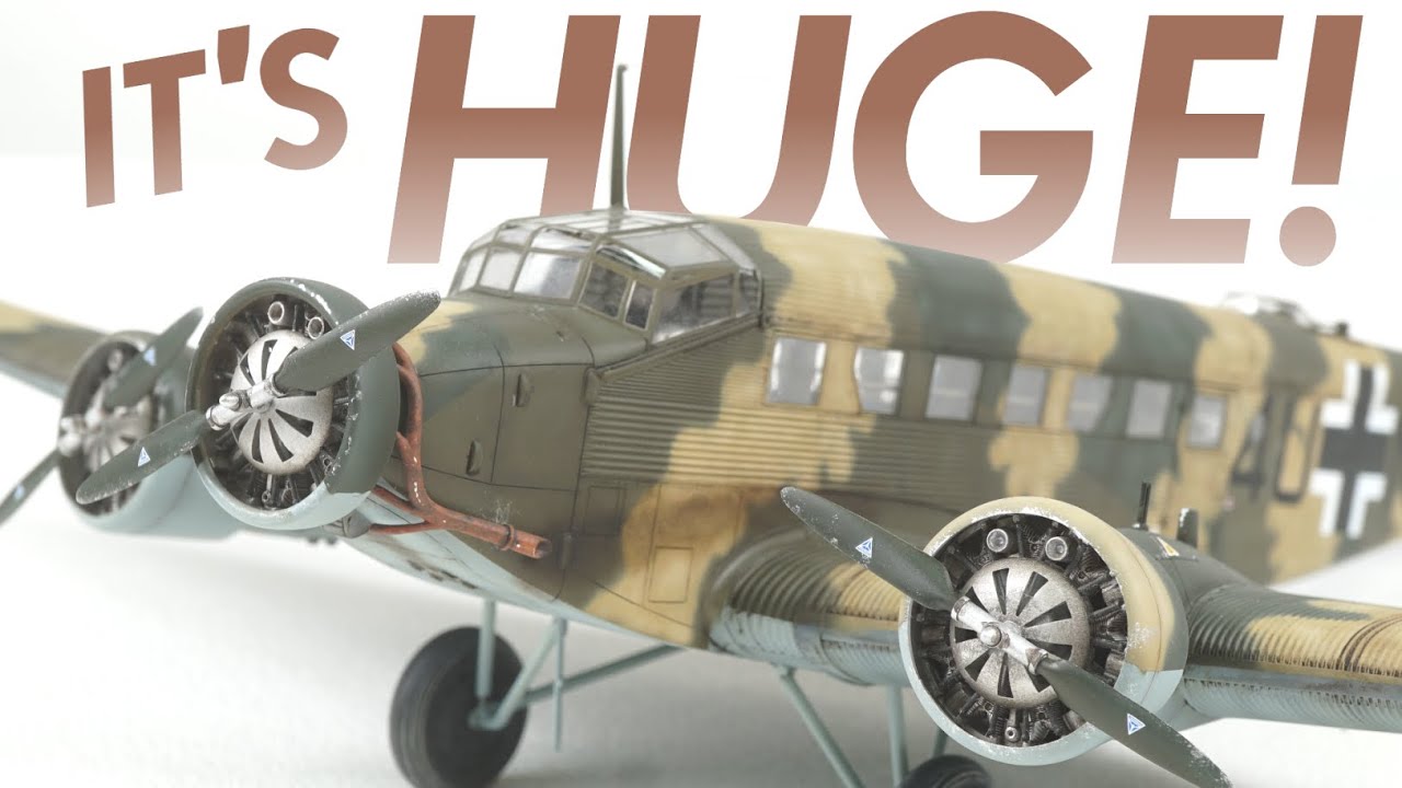 Это просто СУПЕР! Собираем Junkers Ju 52 от Revell в масштабе 1/48 | Полная сборка модели