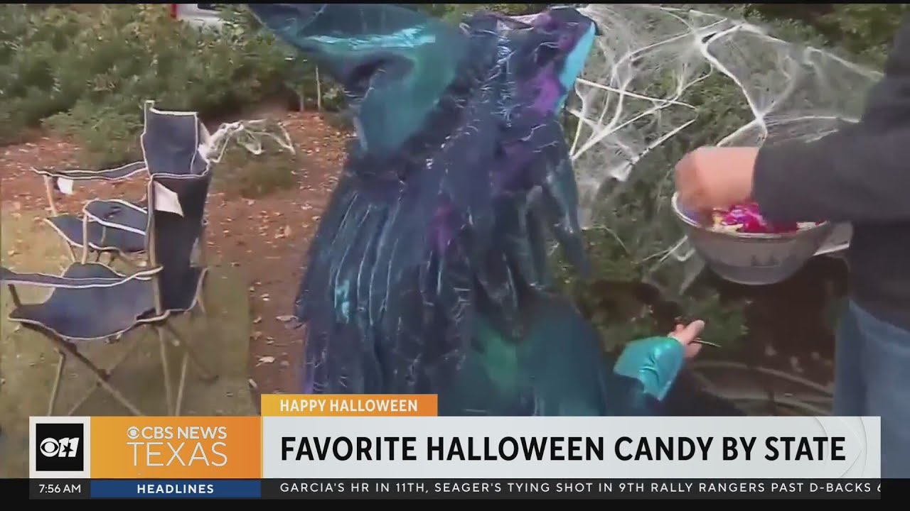 Favorite Halloween candy by state