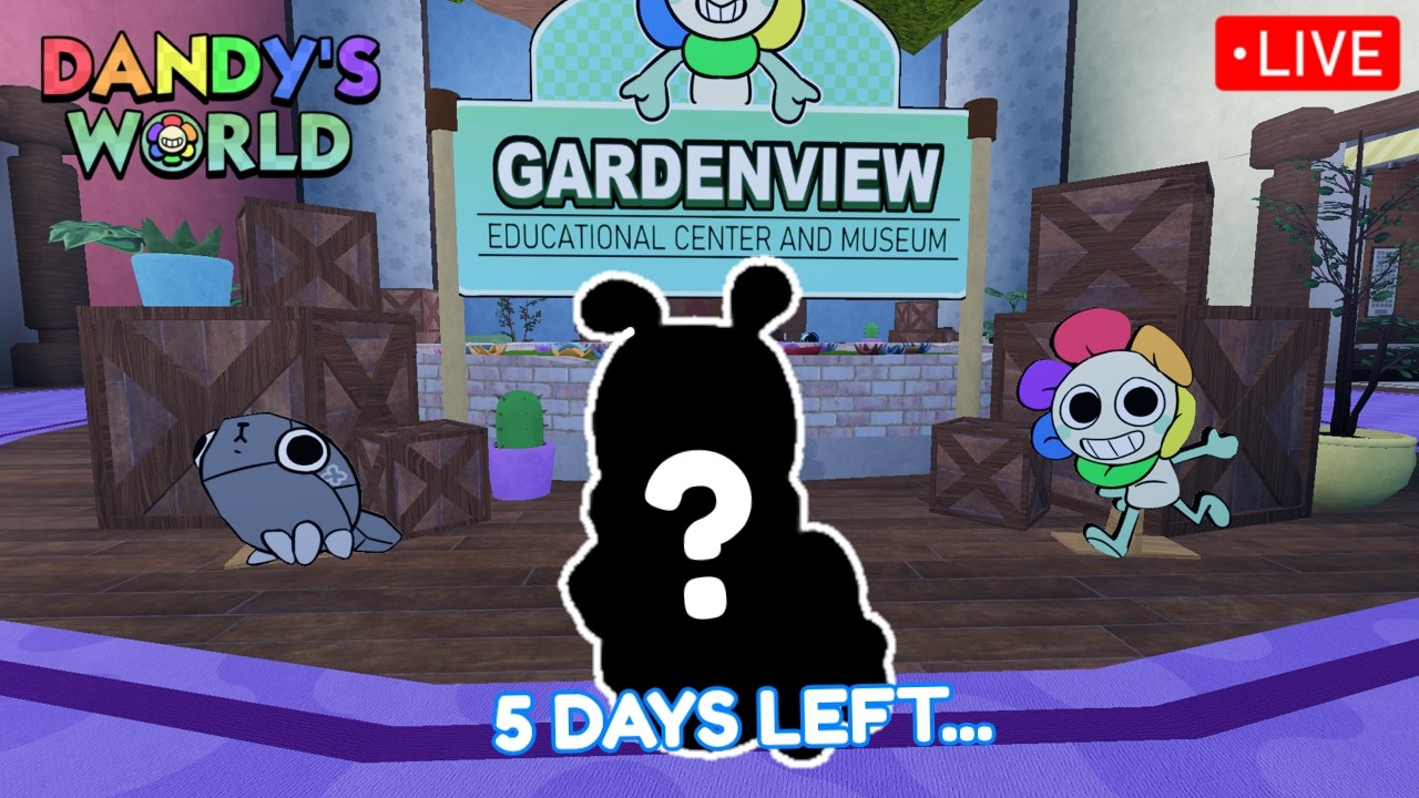 🔴 5 DAYS LEFT UNTIL THE UPDATE??? | DANDY'S WORLD 🌈🌼