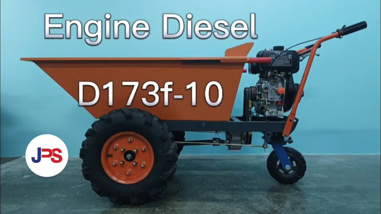 Reka Bentuk Baru, Kereta Sorong Bermotor, Diesel Engine (D173f-10) | JPSms869
