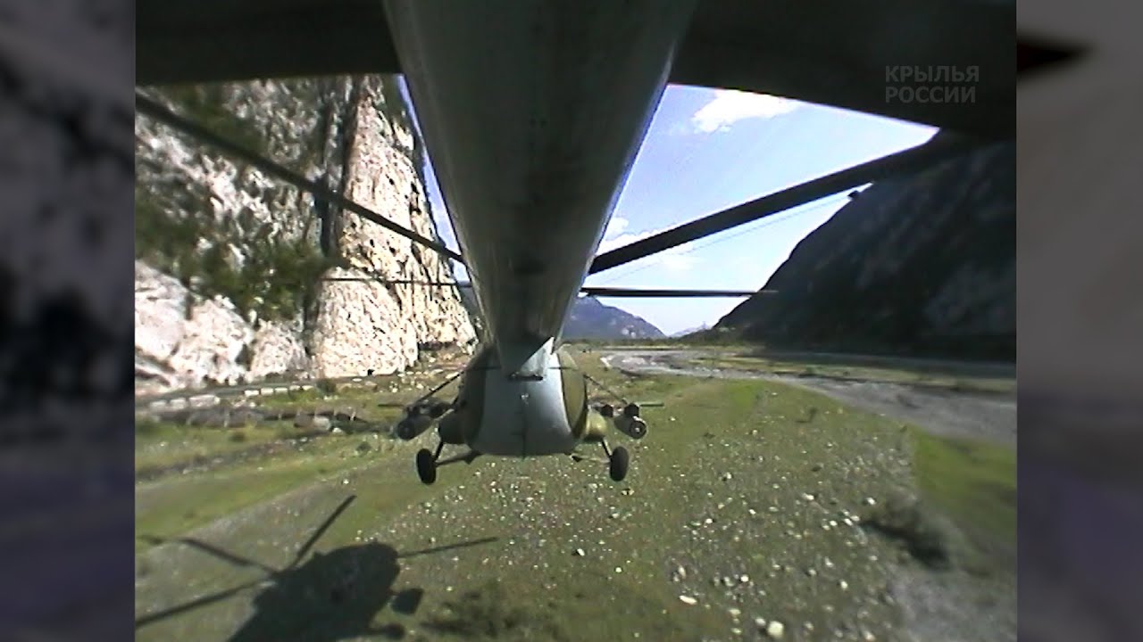 Лихой Ми-8 - Кавказ, река Терек, 2002 / Сrazy Mi-8 - Caucasus, Terek river, 2002