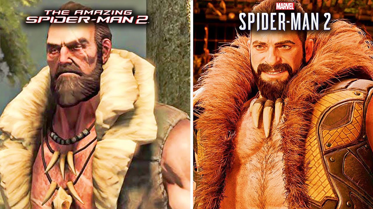 Evolution of Villains in The Amazing Spider-Man 2 vs Spider-Man 2  (2014 vs 2023)