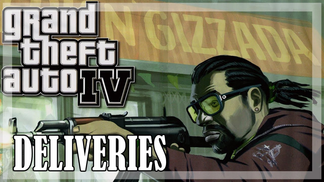 GTA 4 - All Delivery jobs from Little Jacob [PC, 1080p, 60fps]