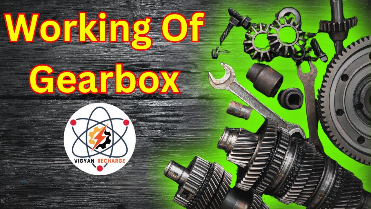 Working Of Gear Box #vigyanrecharge #gears #gearbox