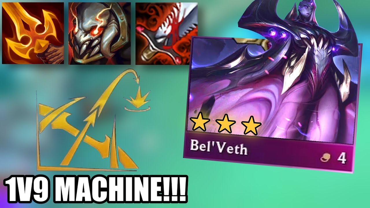 SCOPED WEAPONS BEL'VETH 3-STAR!!! | Teamfight Tactics Set 8.5 Ranked