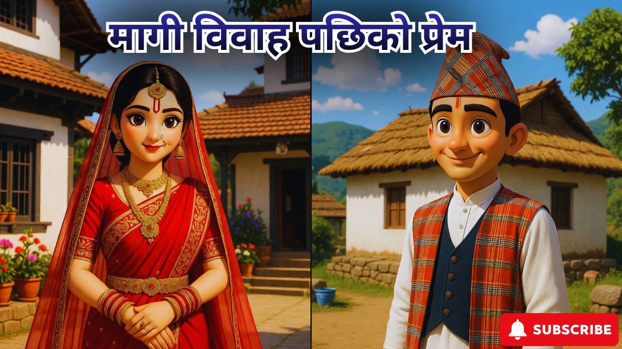 मागी विवाह पछिको प्रेम | Bibaha paxi ko Maya | Nepali lok katha | Nepali dantya katha #nepalikatha