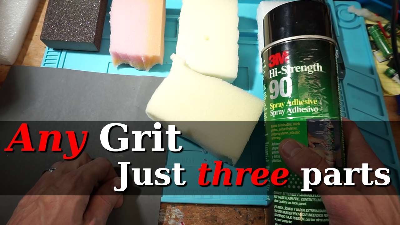 DIY Sanding Pad - Which type of foam will work best for sanding? Will they hold up?