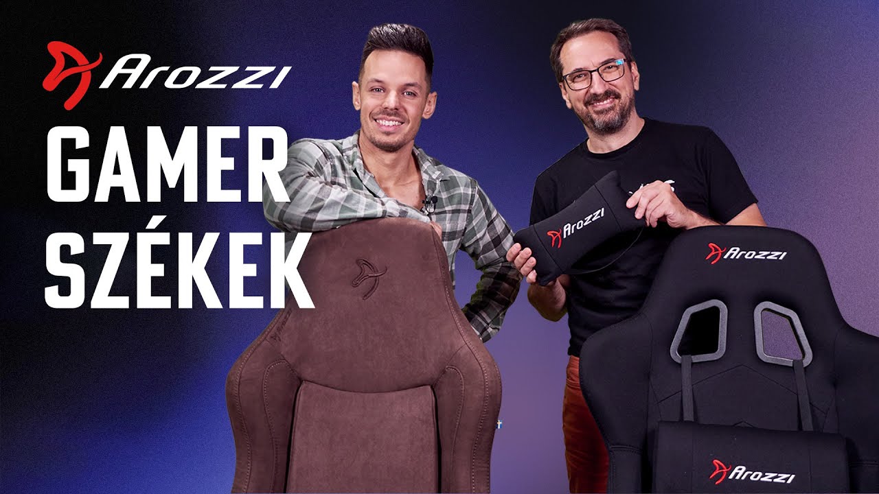 Arozzi Vernazza és Inizio gamer székek | Hogyan értékelik őket az e-sport szakik?