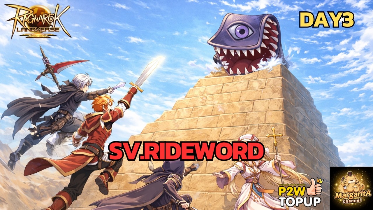 CBT DAY3 ปั้นยูเนียน+ไอดีรอง ยิงยาว! | Ragnarok Landverse SV.Rideword