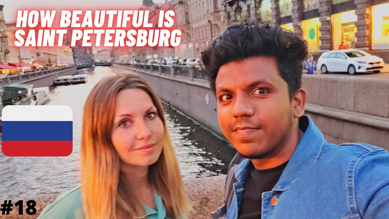 She made me speak Russian language with Strangers || Saint Petersburg, Russia || Russia tour