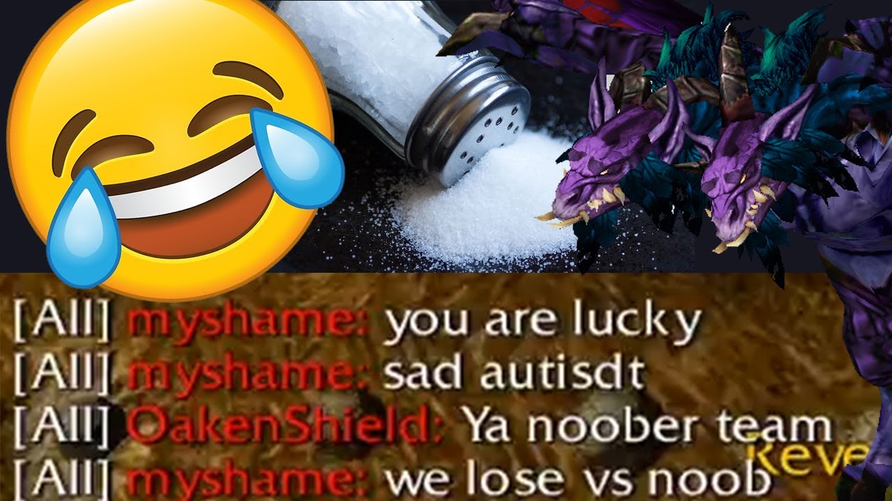 Hrechkaness | Night Elf 3v3 | Cheese Chims with much salt at the end.