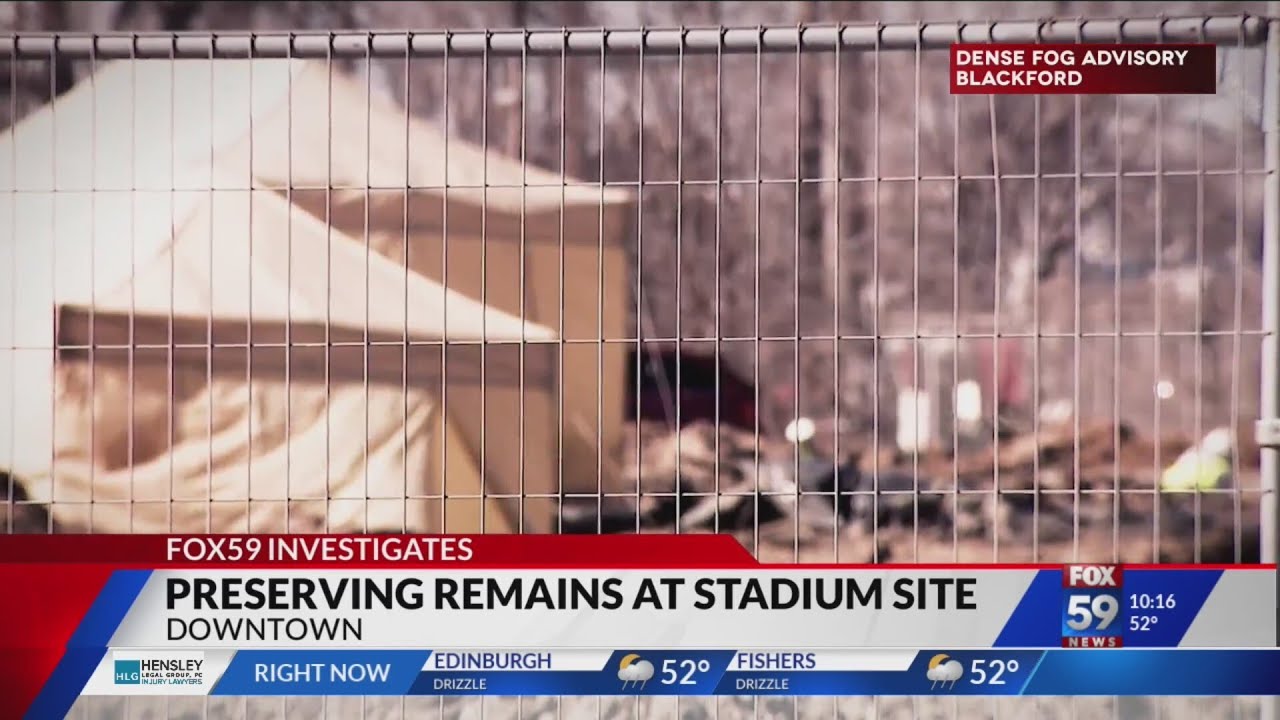 Unearthed: What happens with humans remains at Indy stadium construction site