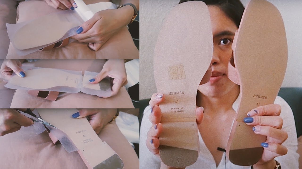 Aliexpress Sunvo Sole Protector Sticker for Designer Shoes (Hermes Oran Sandals) Review