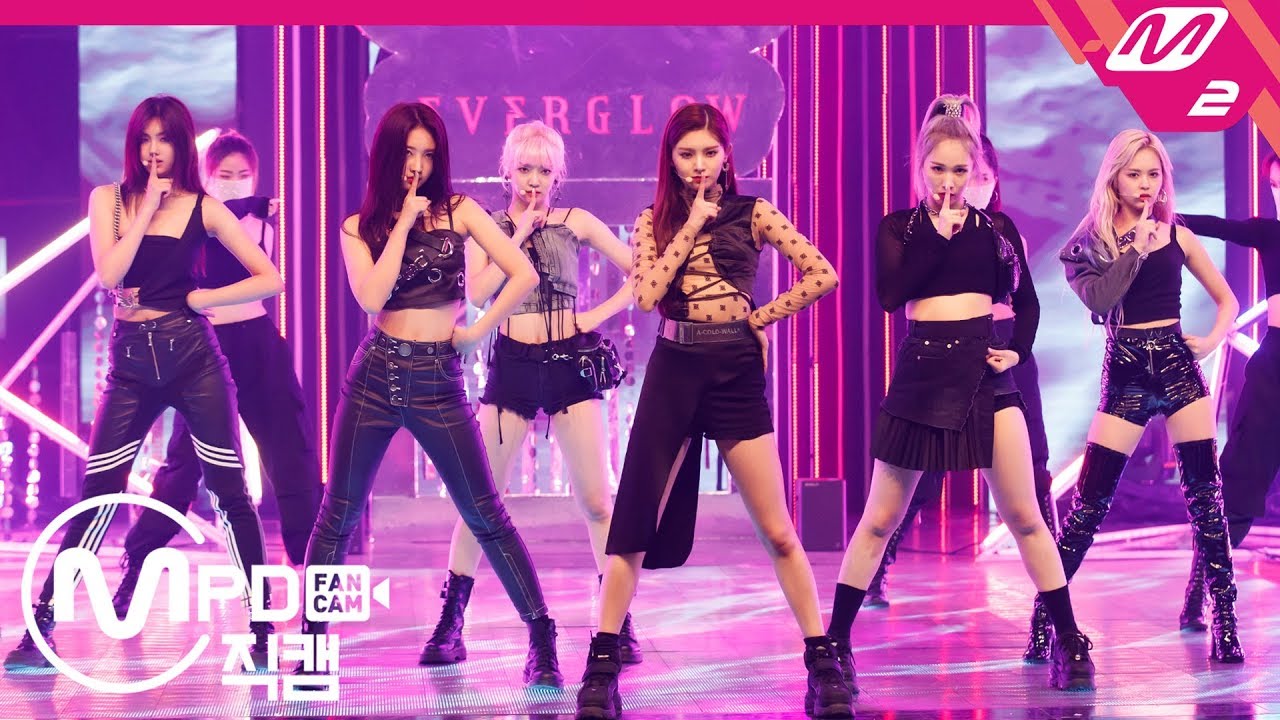 [MPD직캠] 에버글로우 직캠 4K 'Adios' (EVERGLOW FanCam) | @MCOUNTDOWN_2019.8.22