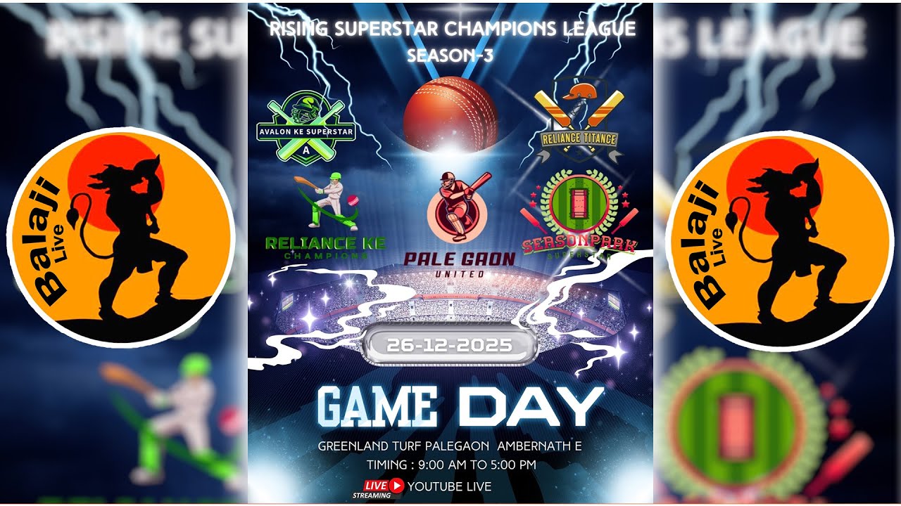RISING SUPERSTAR CHAMPIONS LEAGUE  2025  SEASON -3