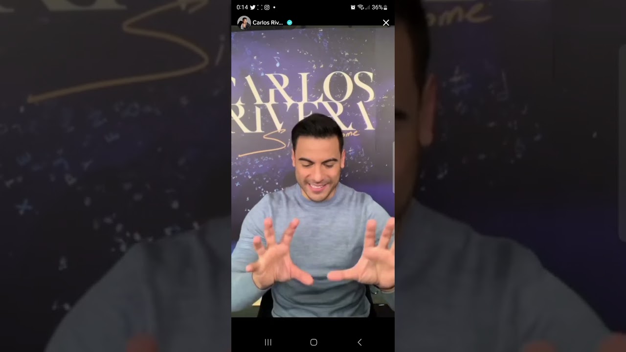Live tiktok Carlos Rivera 15/02/2023 #SanValentín #Unviajeatodaspartes