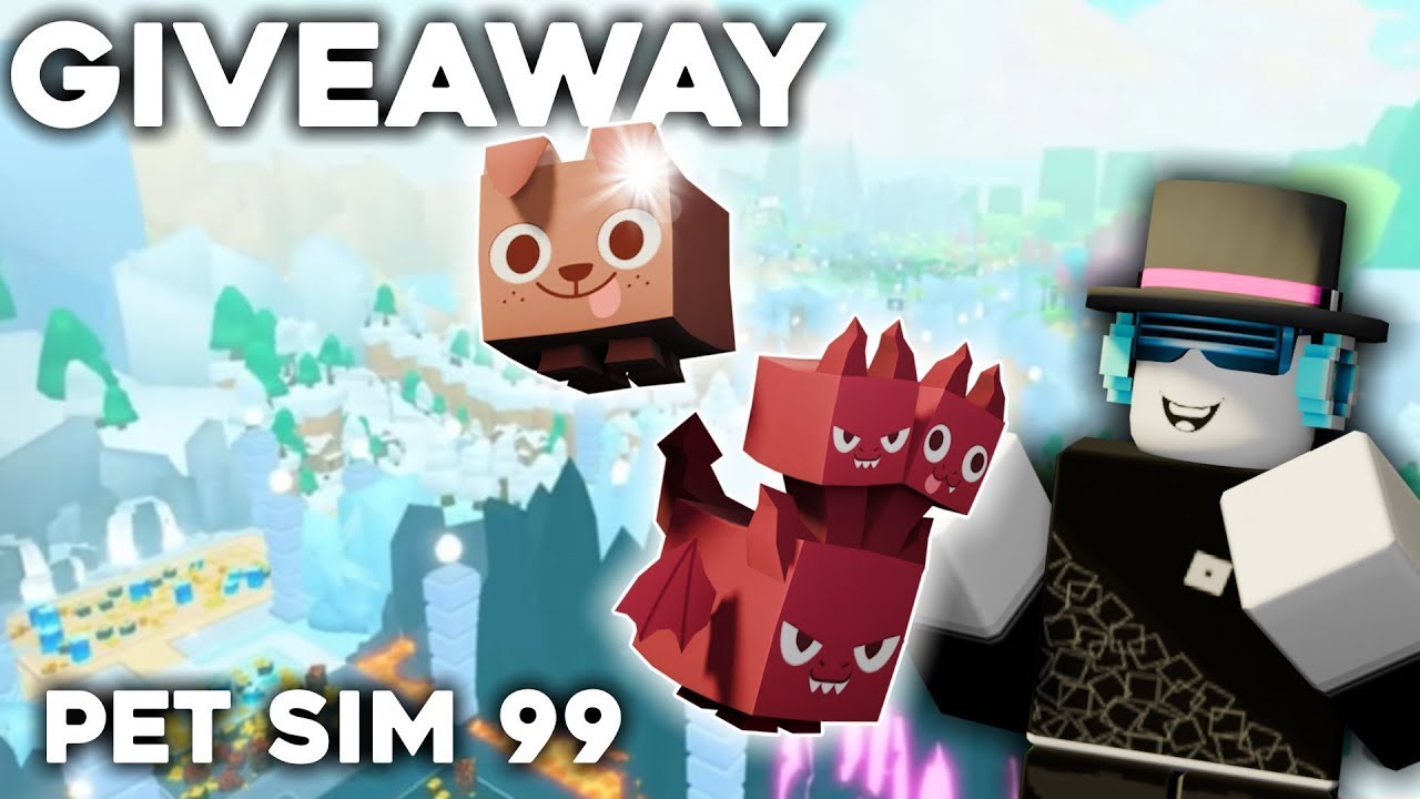 Rozdajemy Exclusive w Pet Simulator 99! ZAPRASZAM ROAD 20K?