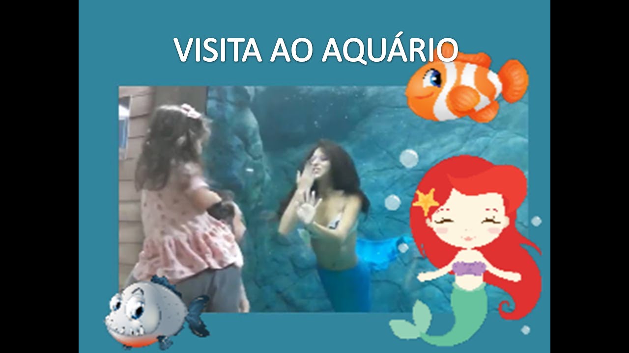 Aquário de São Paulo com a Sereia e o Urso Polar