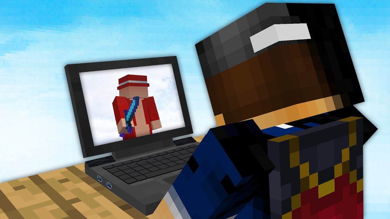 Jogando skywars enquanto o Spectro me assiste