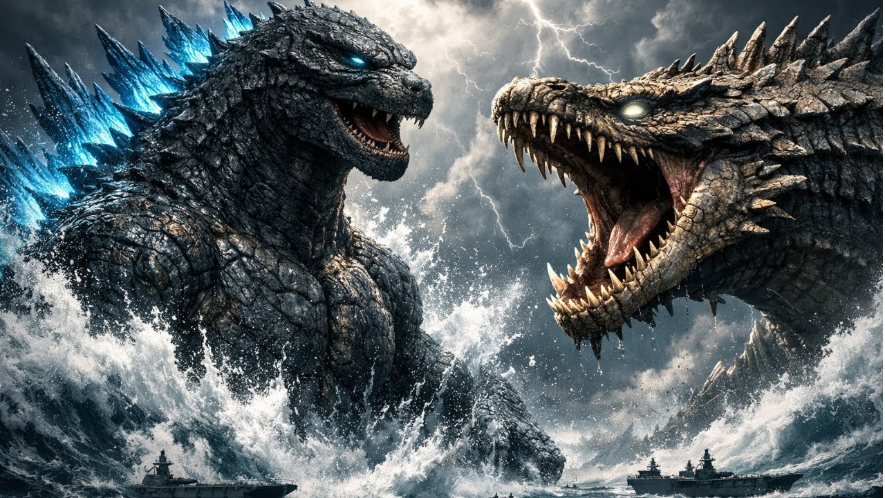 Godzilla vs the Ultimate Ocean Predator (Unstoppable Clash)