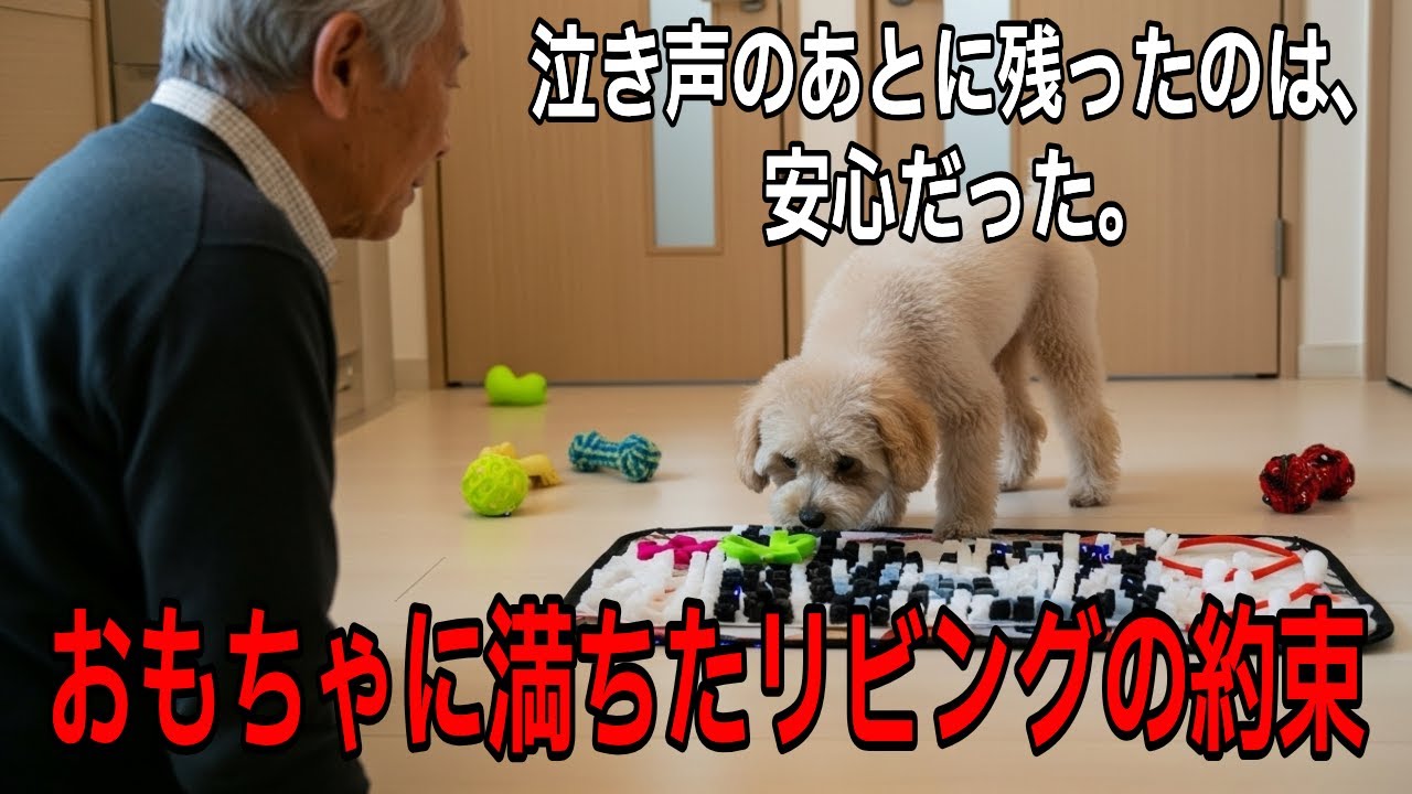 老後のリビングに広がった小さな安心